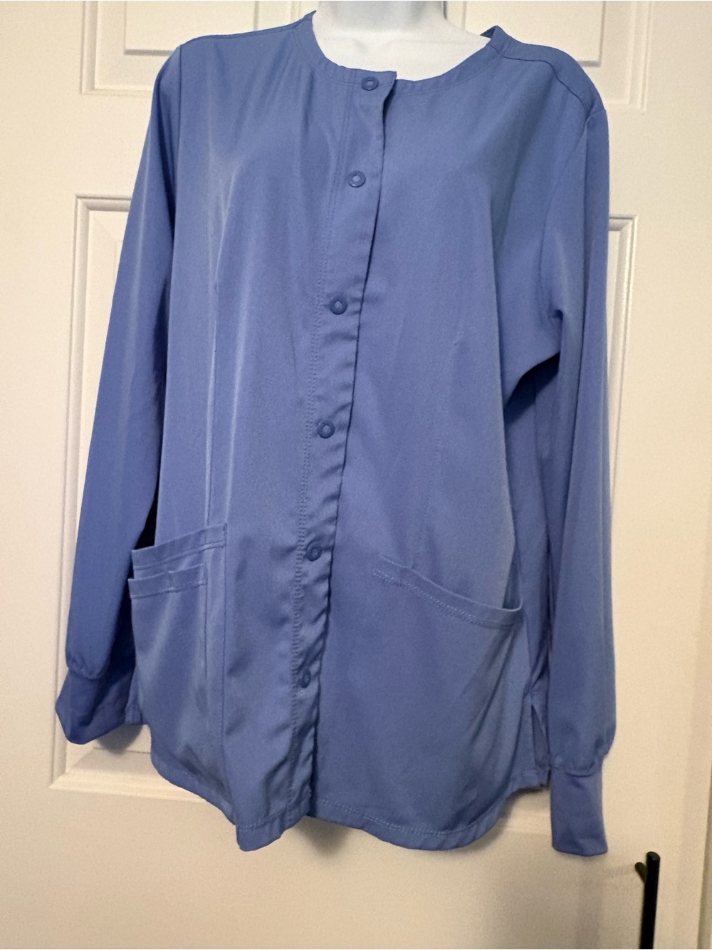 HH Works by Healing Hands Scrub Top in Ceil Blue
